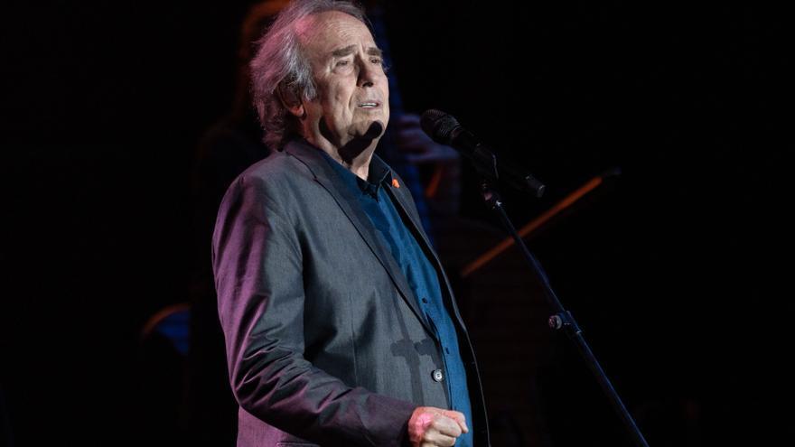 Serrat brinda una última nit per la història al Festival Castell de Peralada