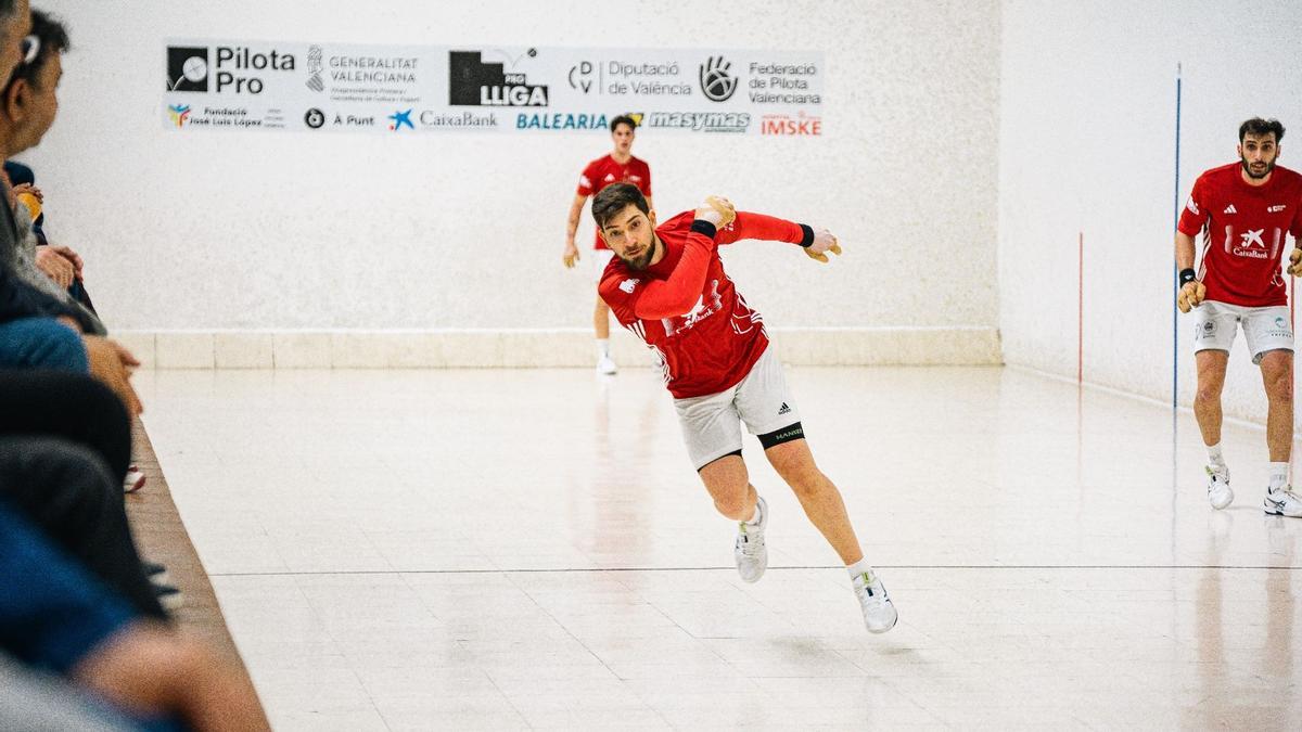 El trio de Xeraco, en una partida de la Lliga CaixaBank