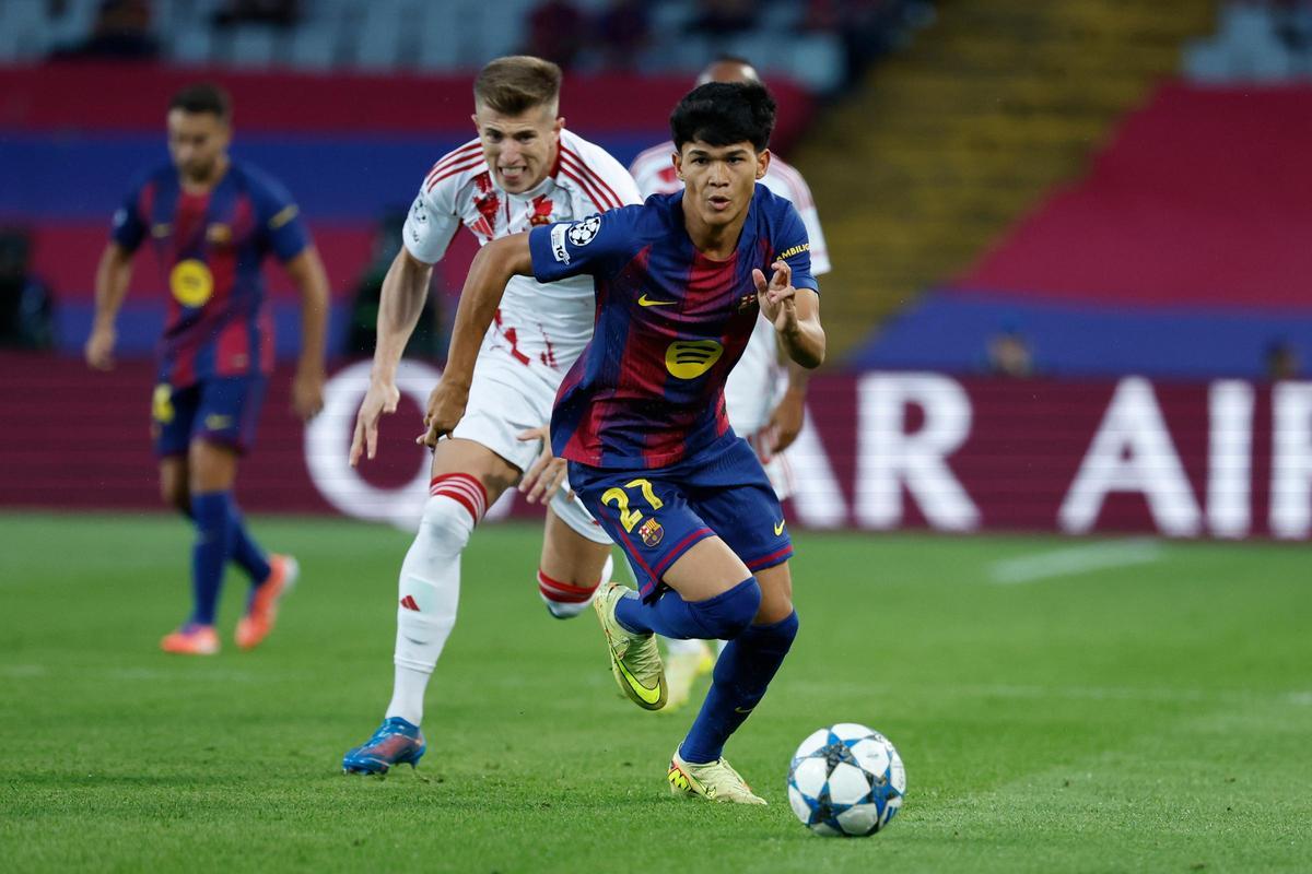 El nigranés 'Dro' Fernández en un partido de Champions de esta temporada