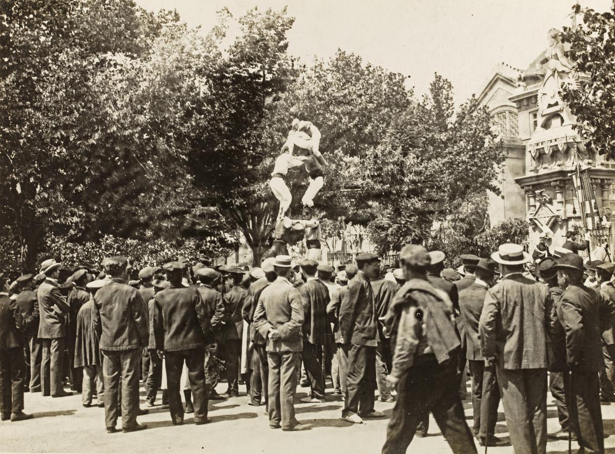 Los ’Xiquets de Valls’. 29 de junio de 1907.