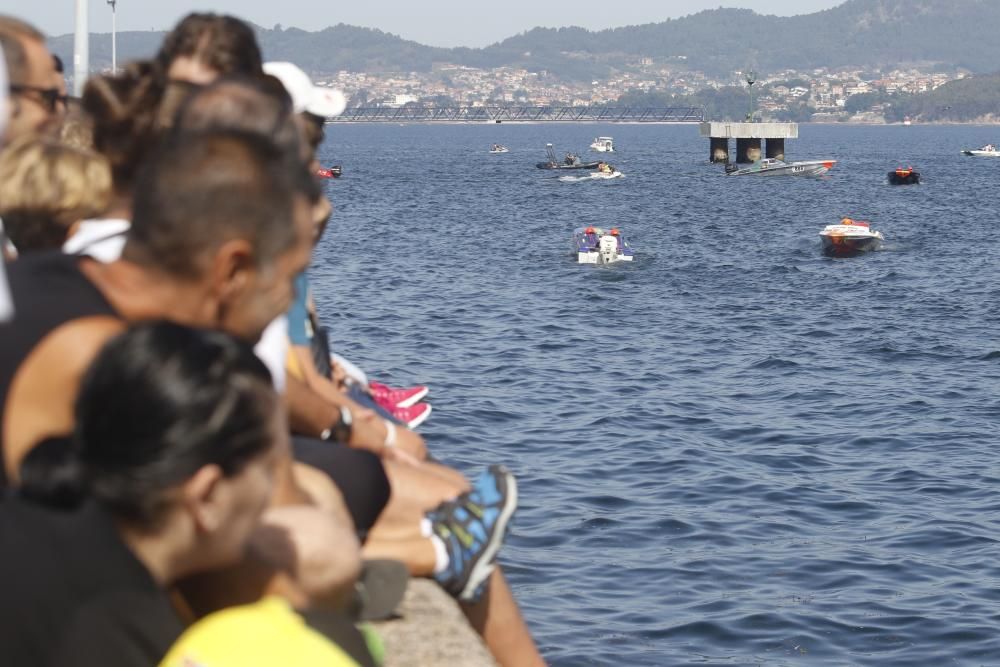 Las lanchas rugen en O Marisquiño 2017 en Vigo