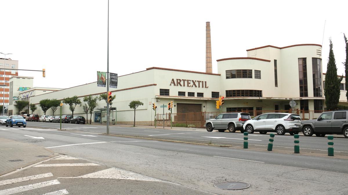 Plano general del edificio Artèxtil de Sabadell