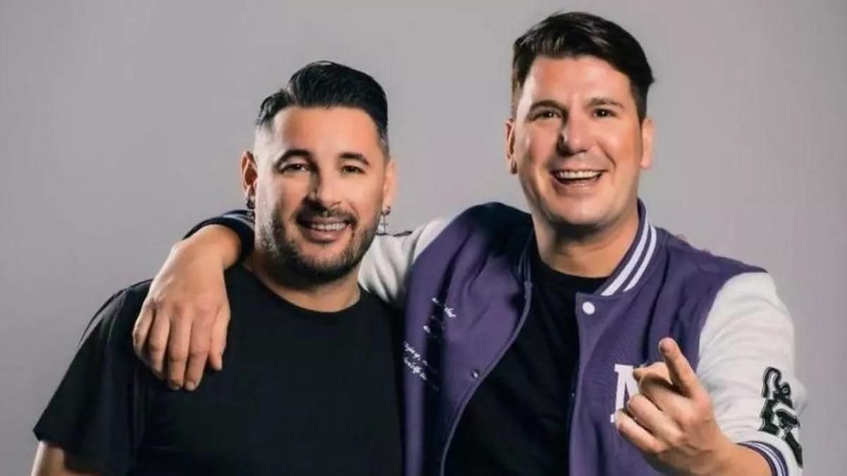 El dúo Andy y Lucas.