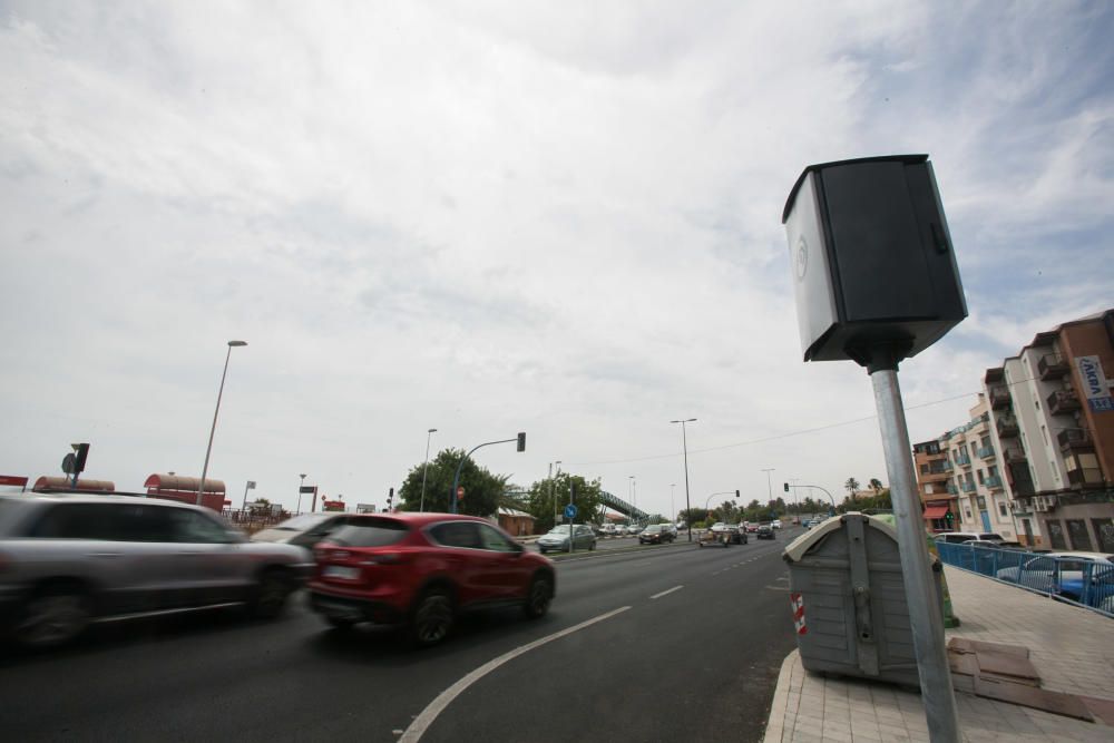 Alicante ya tiene radares en la avenida de Elche