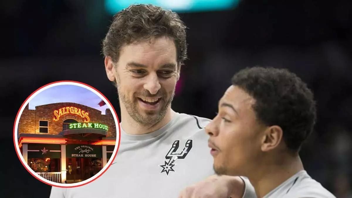 Así evitó Pau Gasol la 'quiebra' de un novato en una cena de 30.000 dólares: "Es mi responsabilidad como veterano"