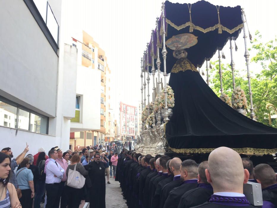 Las imágenes de la procesión de la cofradía de Crucifixión