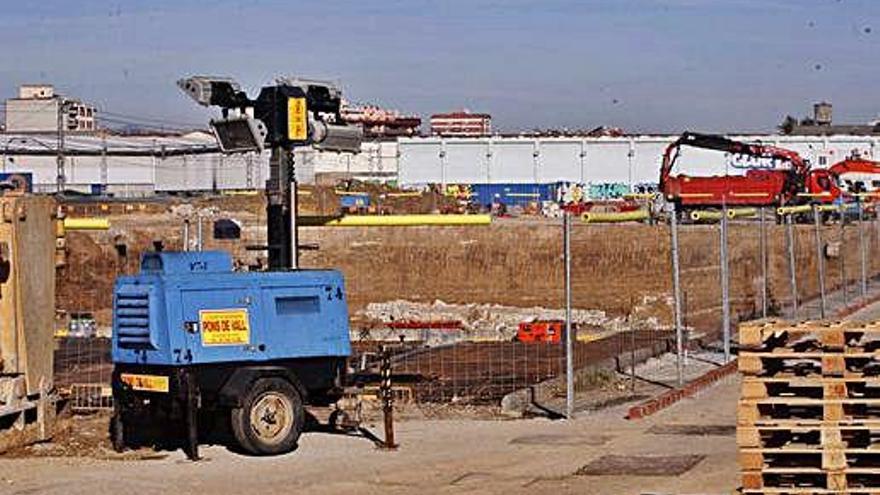 Les obres de la Clínica Girona inicien la fase de fonamentació per al futur edifici