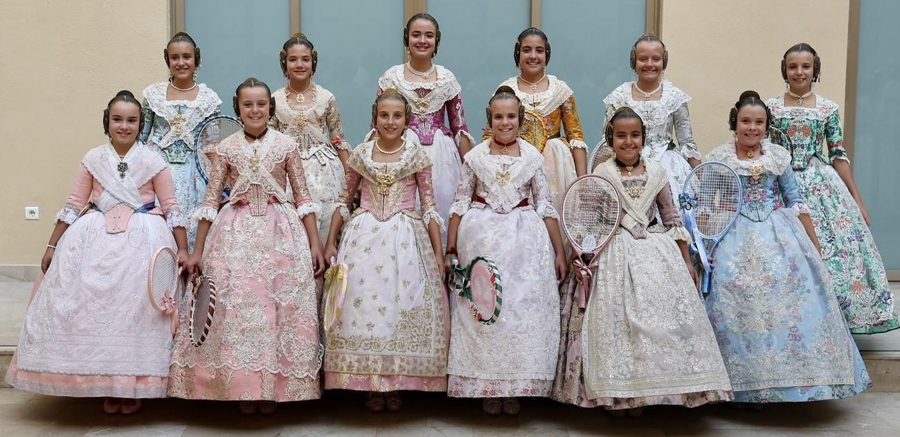 La Batalla de Flores de las candidatas a Fallera Mayor Infantil de València 2026