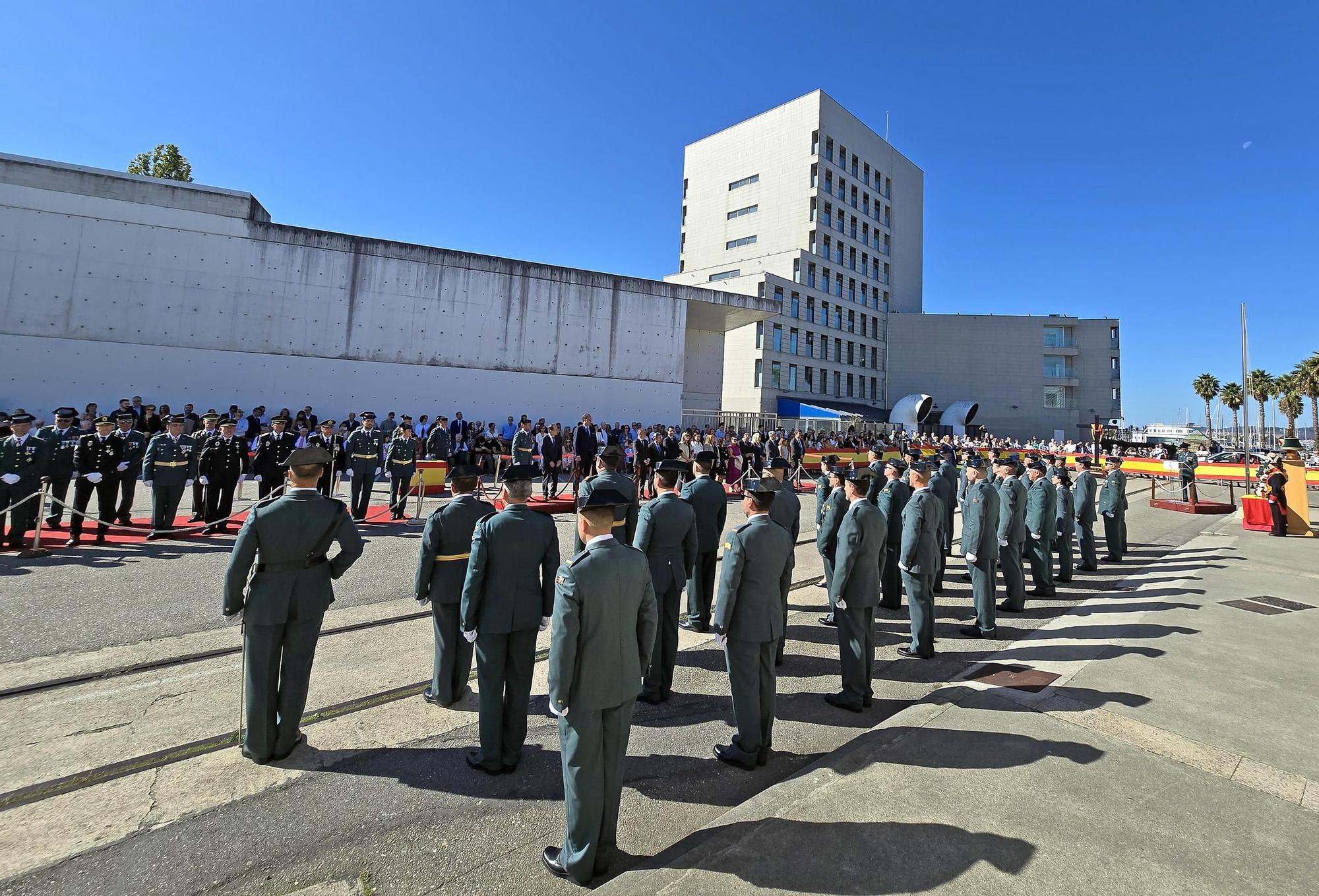 La Guardia Civil celebra en Vigo el día de su patrona, la Virgen del Pilar