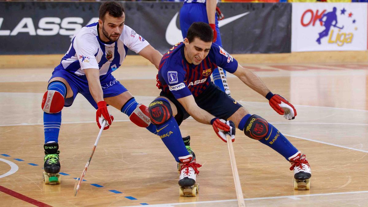 Marc Gual, en un partido ante el PAS Alcoy