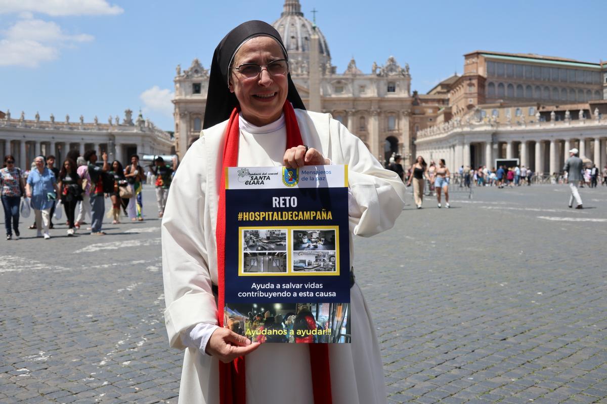 La religiosa sor Lucia Caram a la Ciutat del Vaticà