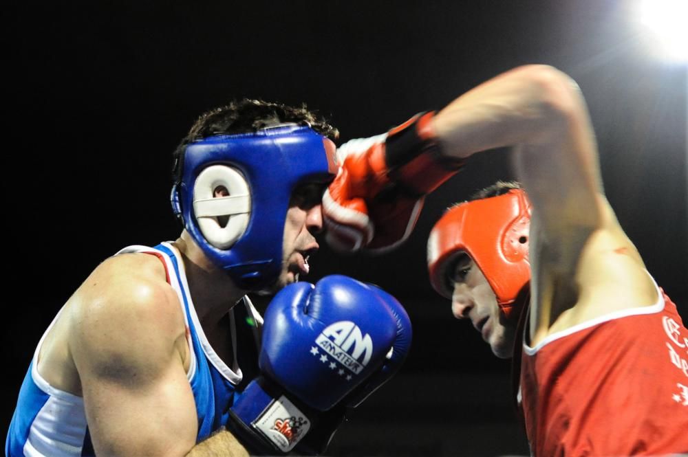 La noche del mejor boxeo gallego