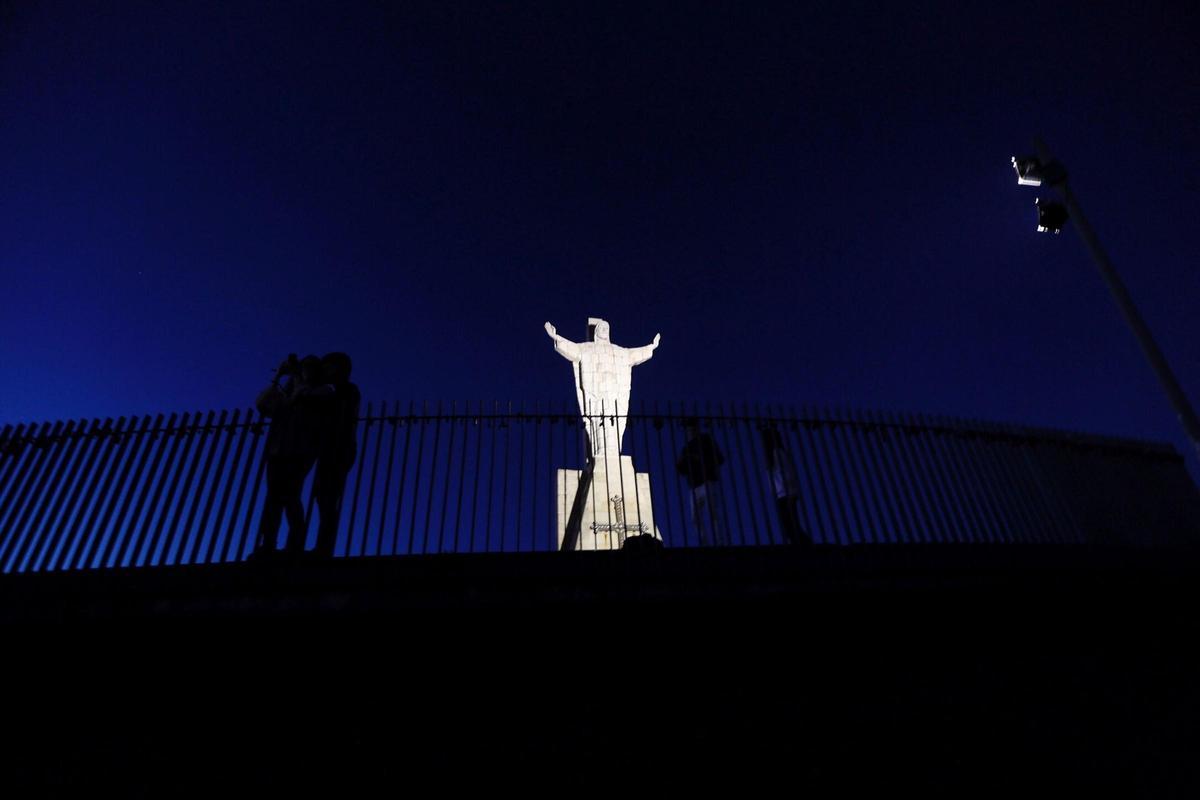 Atardecer desde el Sagrado Corazón de Jesús