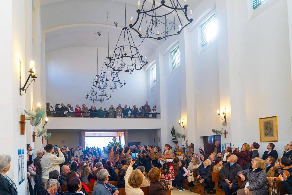 Uno de los actos celebrados en 2025 durante Las Candelas.