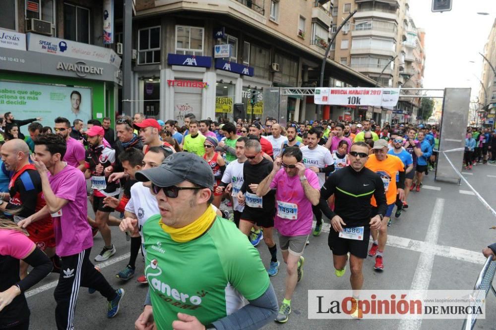 Murcia Maratón. Salida 10K