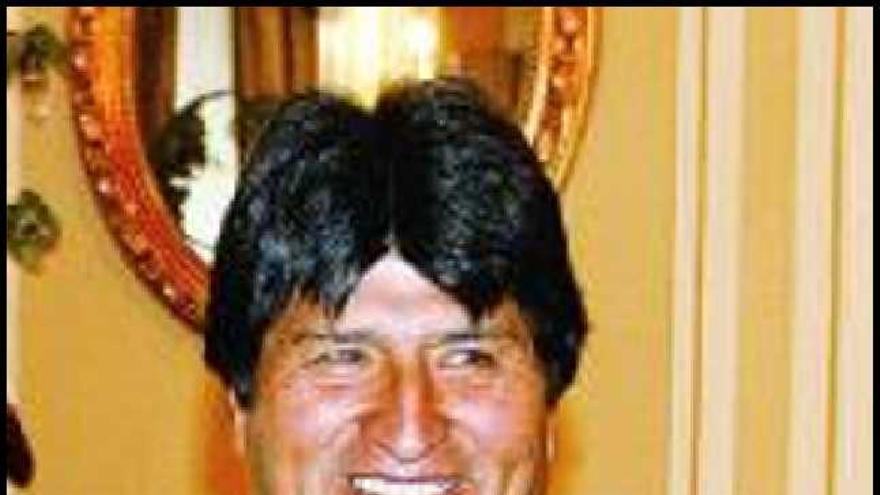 Evo Morales.