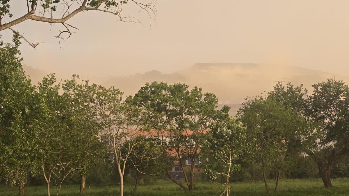 Nubes polvo en Endasa.