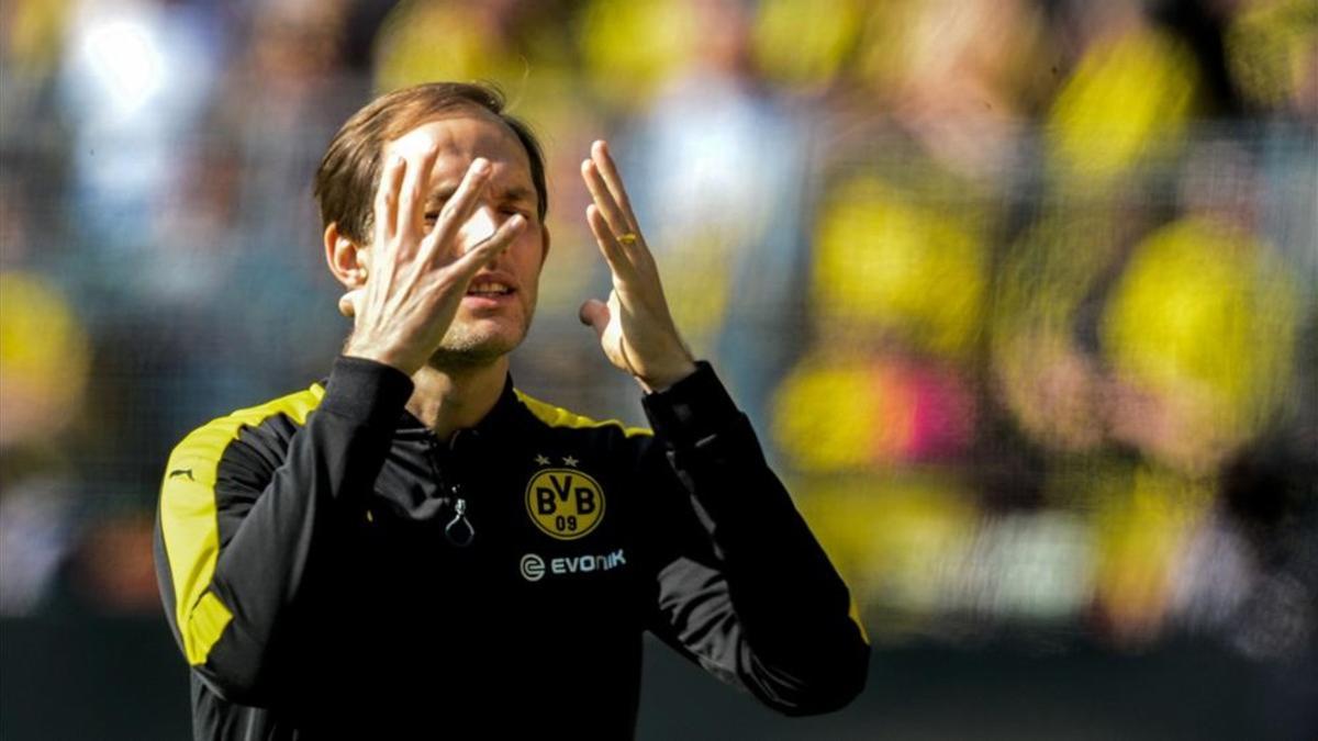 Thomas Tuchel está enfrentado a altos dirigentes del Borussia Dortmund