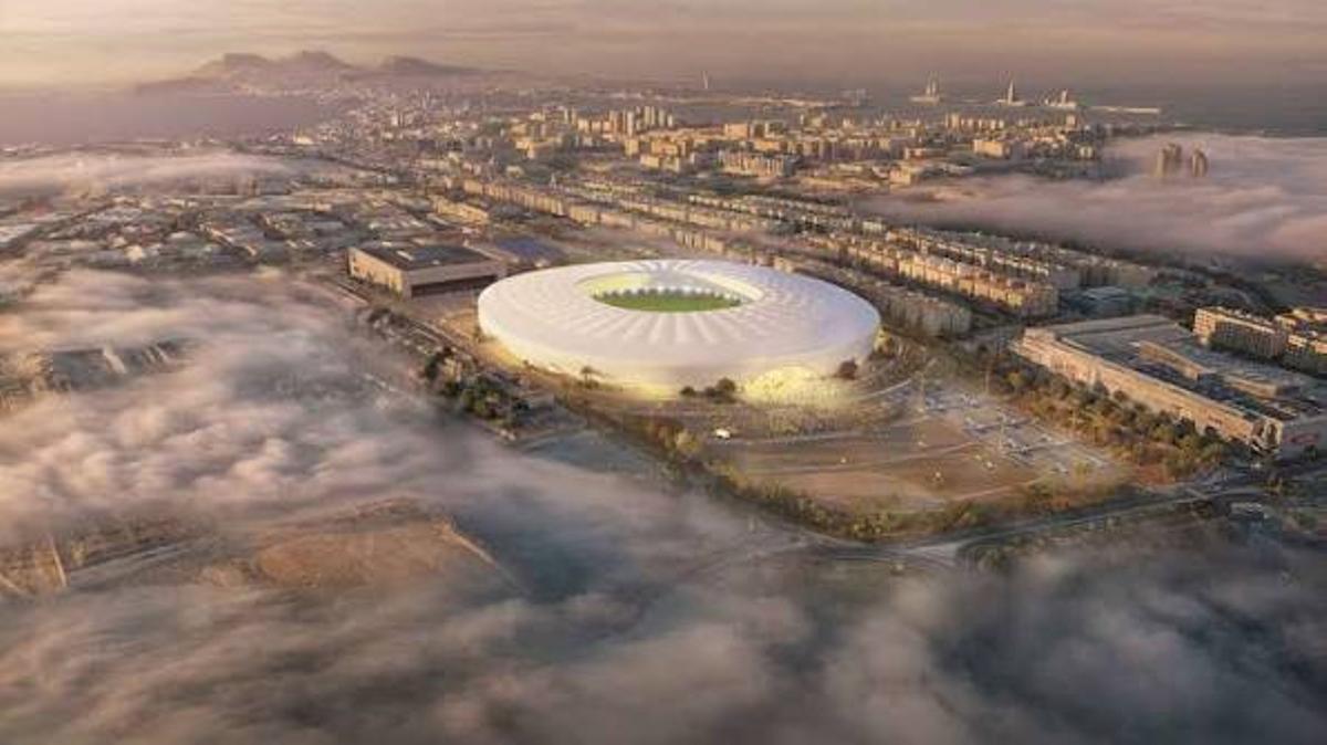 Imagen del nuevo Gran Canaria, que será sede del próximo Mundial 2030.