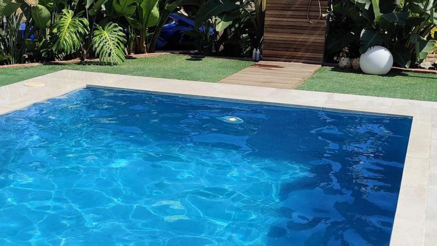 Una piscina para alquilar en la Comunidad murciana.