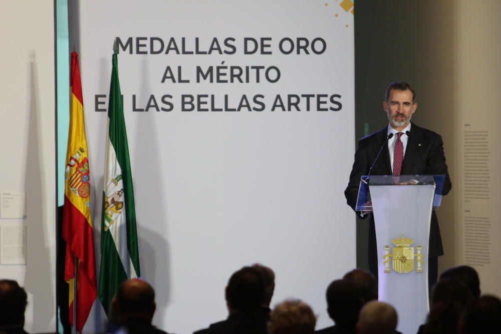 Los Reyes de España presiden la entrega de las distinciones que otorga el Ministerio de Cultura, correspondientes a 2016. José Coronado, Ricardo Darín, El Julio, Pedro Subijana o el Orfeón Donostiarra, entre los premiados.