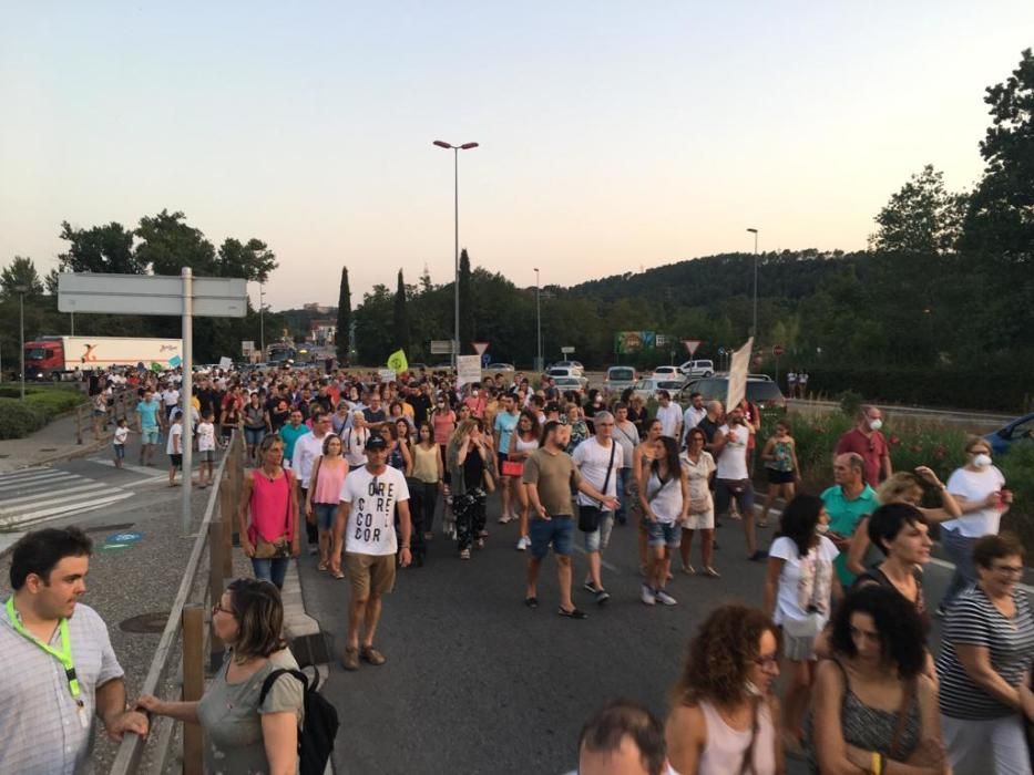 Protesta contra les pudors i els sorolls de la fàbrica Hinojosa a Sarrià