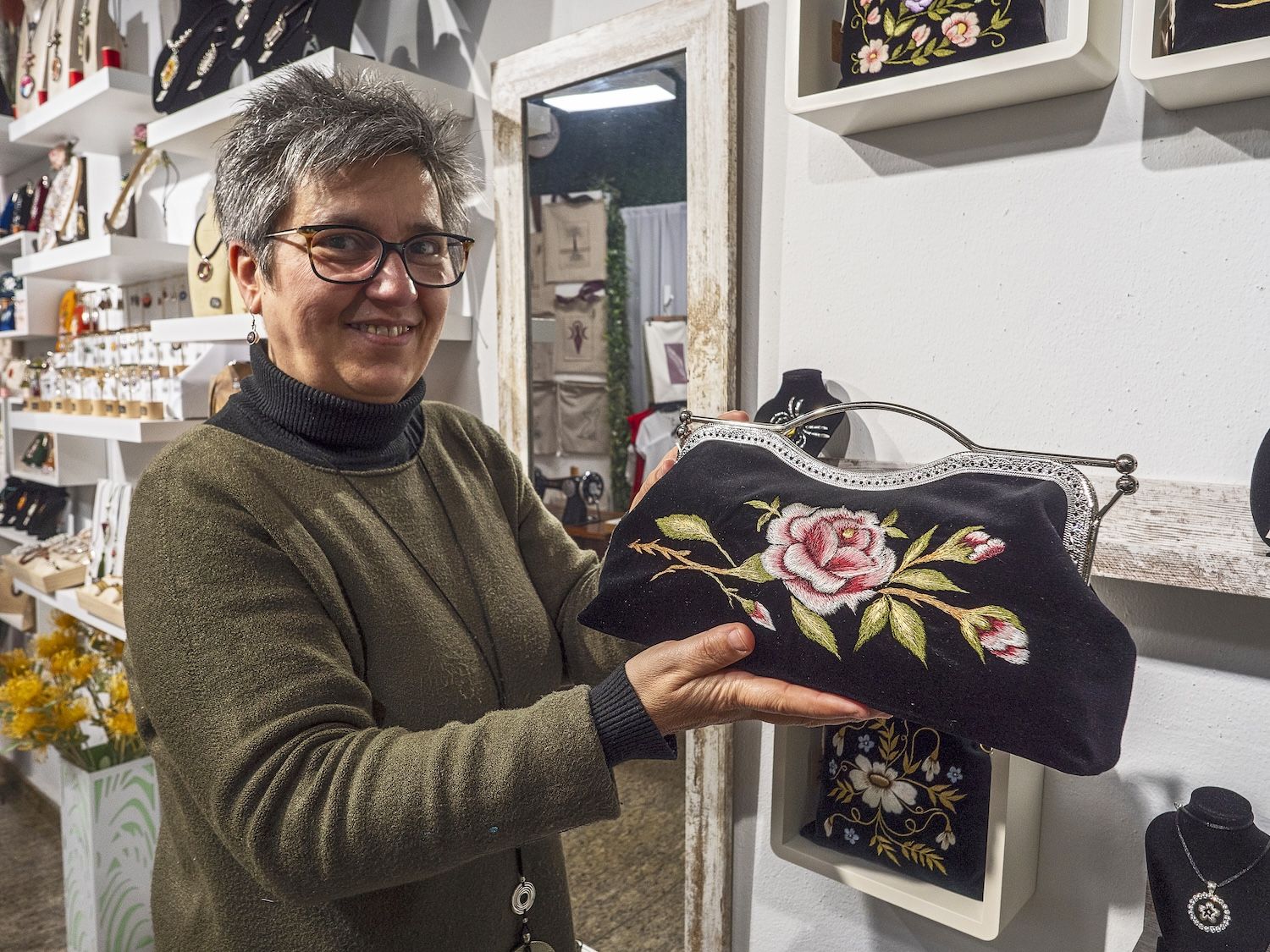 Chari Bravo, artesana textil de Trujillo.