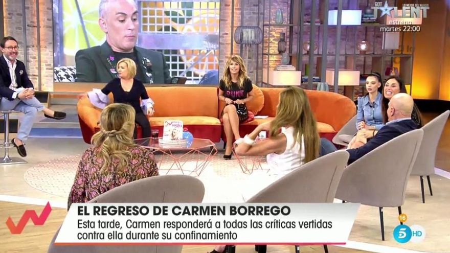 La peor noche de una colaboradora de Telecinco: de madrugada denunciando en un cuartel de la Guardia Civil