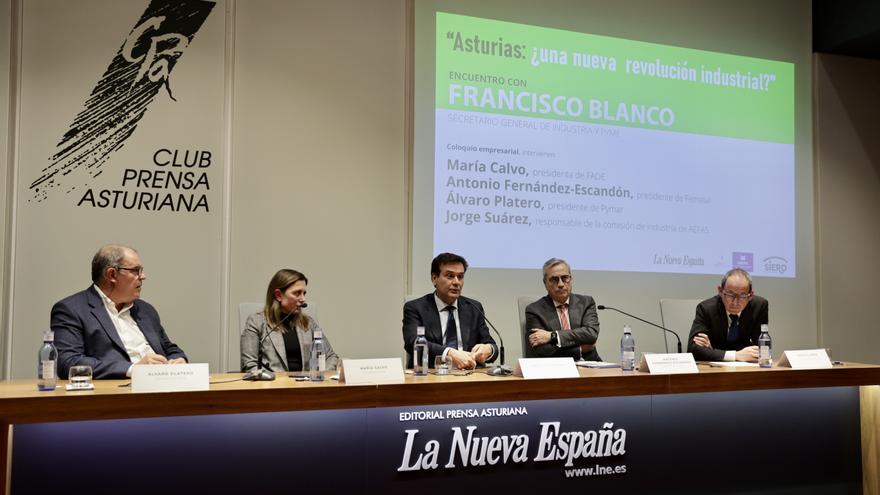 Francisco Blanco: &quot;Asturias debe aprovechar la ventaja competitiva que van a ser las renovables y el hidrógeno&quot;
