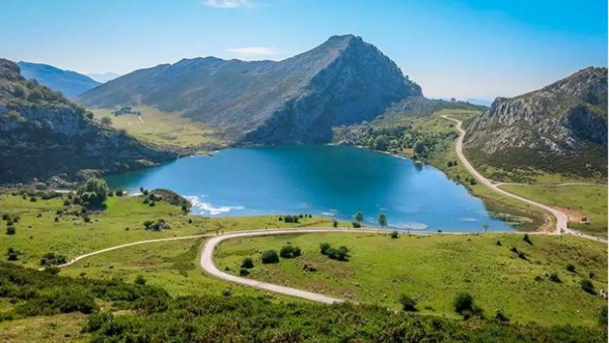 Lago Enol, en Cangas de Onís.