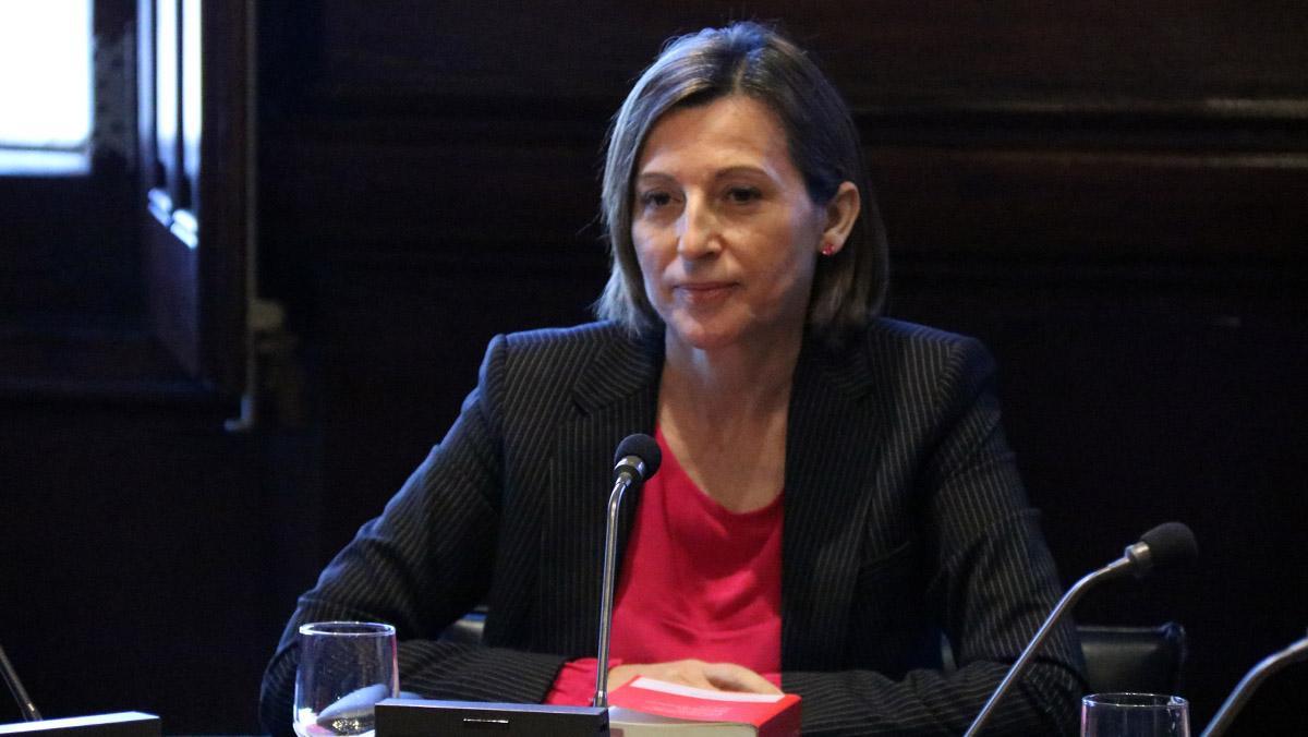 La presidenta de la Cambra ha presidit una reunió de la Diputació Permanent.