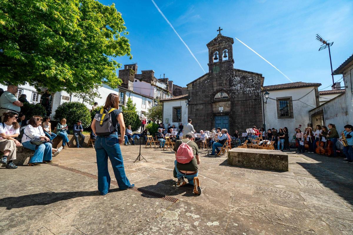 A Escola Municipal de Música ofreceu o seu tradicional Concerto para a Veciñanza