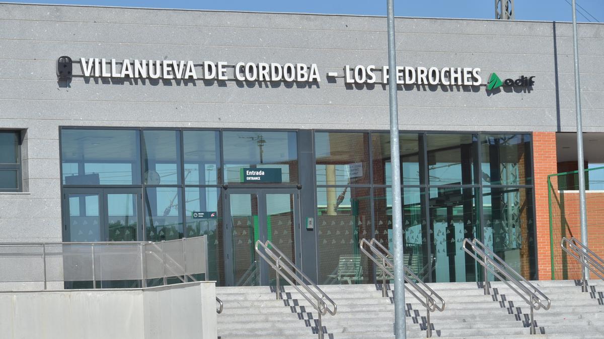 Fachada de la estacion de AVE de Villanueva de Córdoba - Los Pedroches.