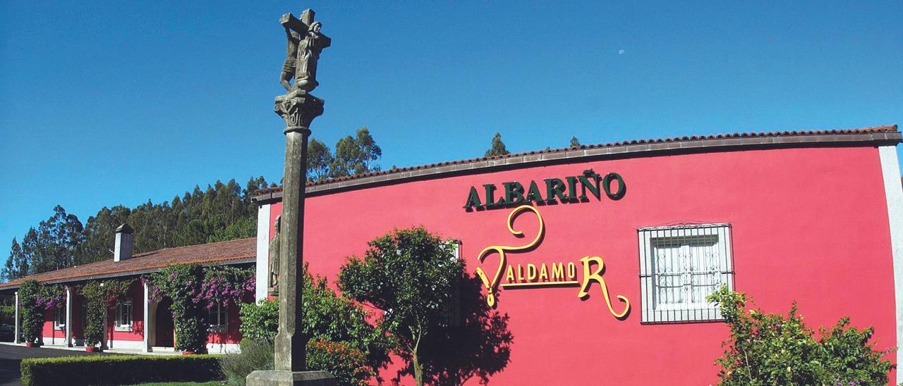 Exterior de la bodega Valdamor