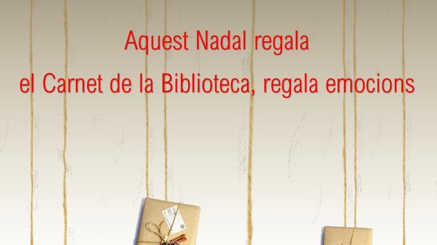 La Biblioteca de Figueres promou els seus serveis per Nadal