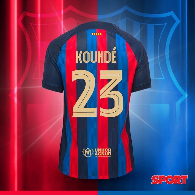 Koundé llevará el dorsal 23 esta temproada