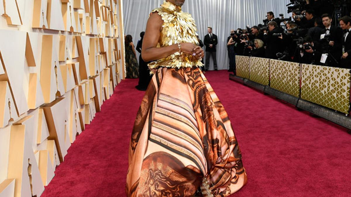 El atrevido look de Billy Porter en los Oscar 2020