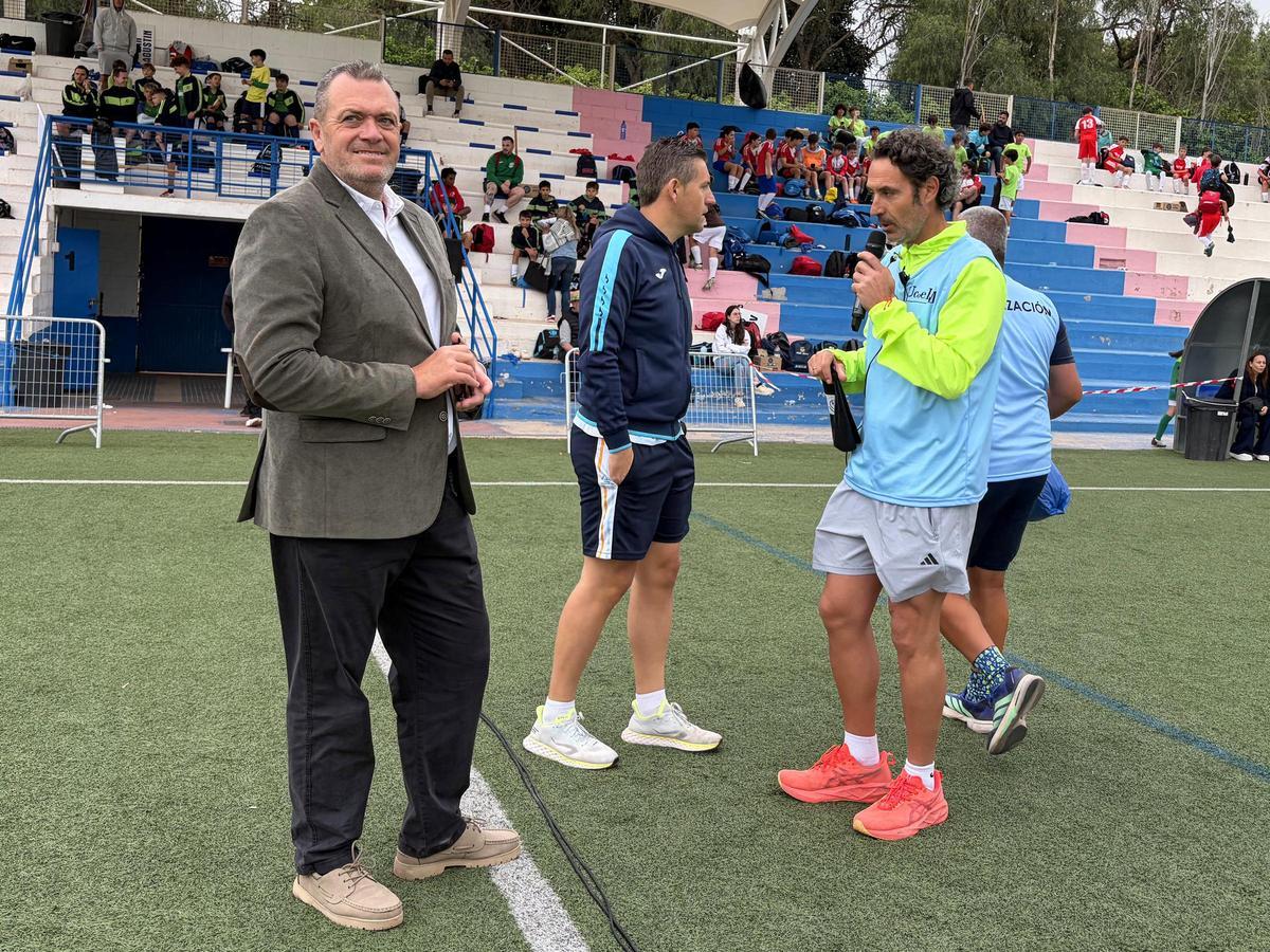 El concejal de Deportes de Lorca, Juan Miguel Bayonas, asistió al torneo.