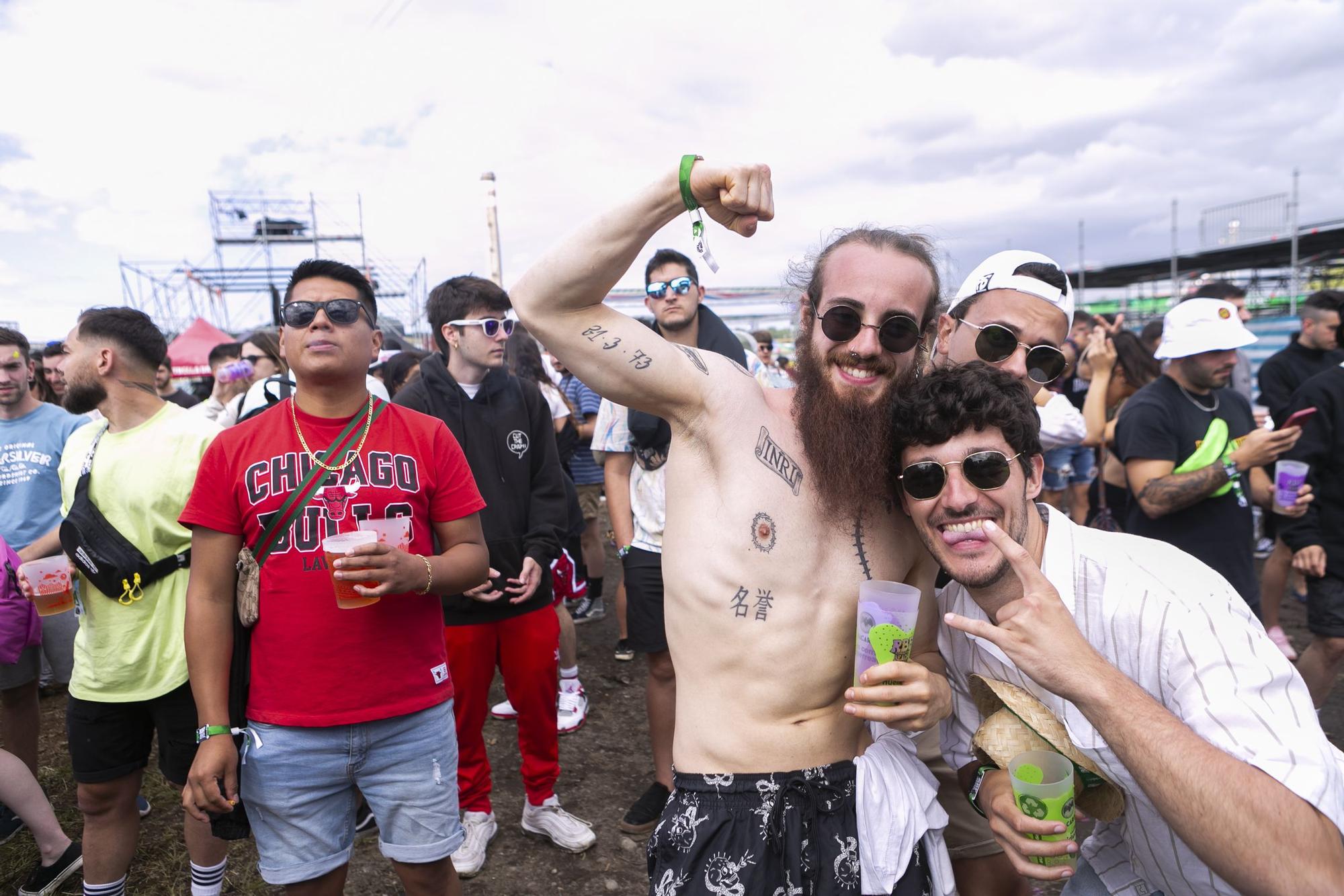 Asistentes al Reggaeton Beach Festival de Avilés