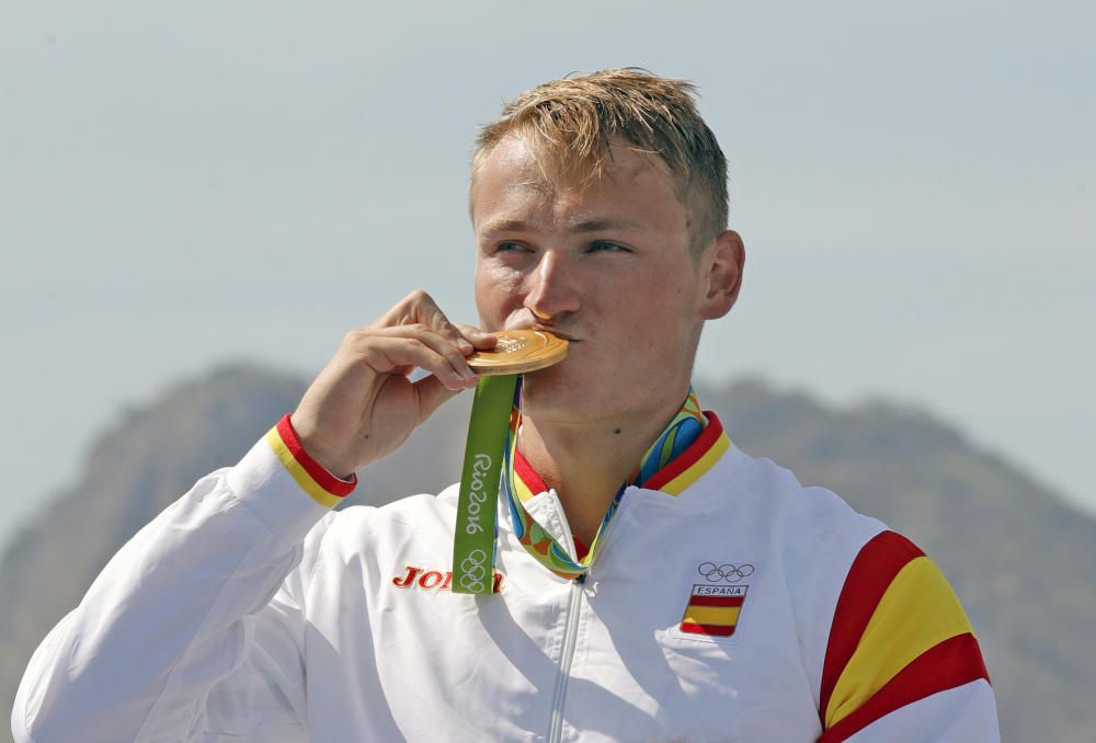 Marcus Walz se cuelga el oro en K1 1.000