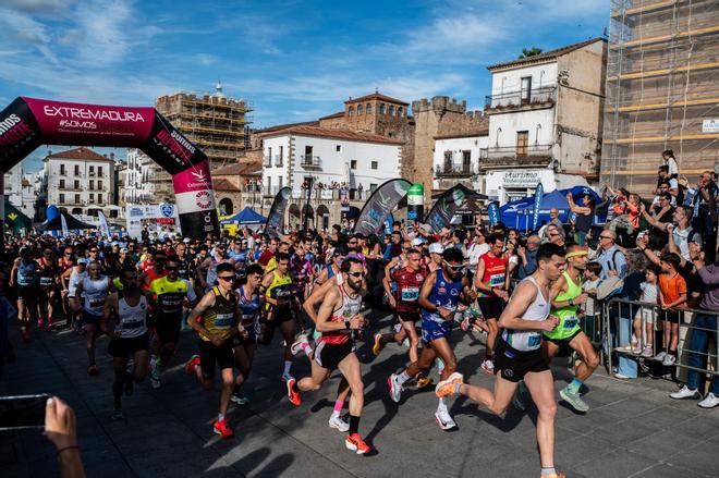 Fotogalería | Las imágenes de la Media Maratón en Cáceres