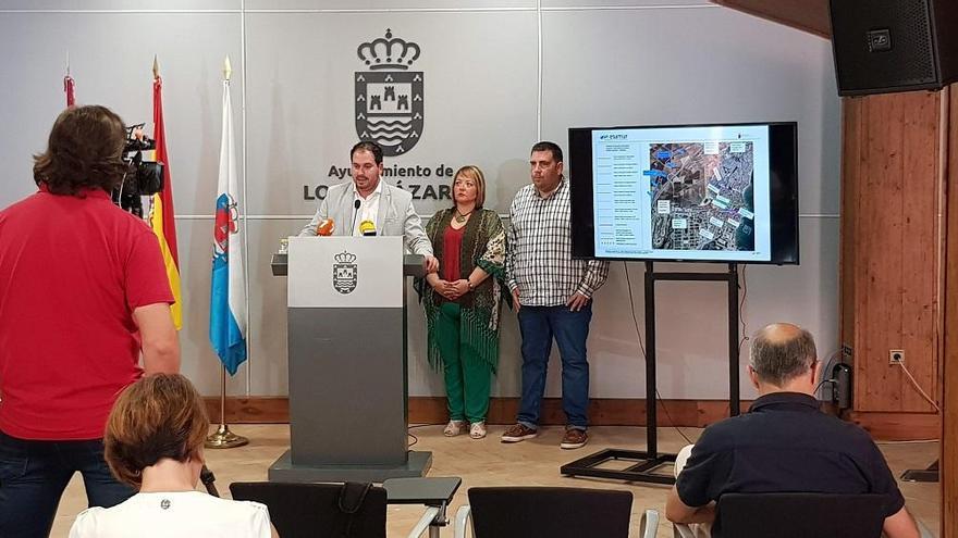 El alcalde de Los Alcázares en rueda de prensa
