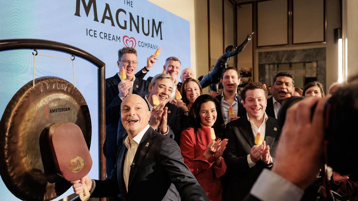 The Magnum Ice Cream Company empieza a cotizar en Bolsa