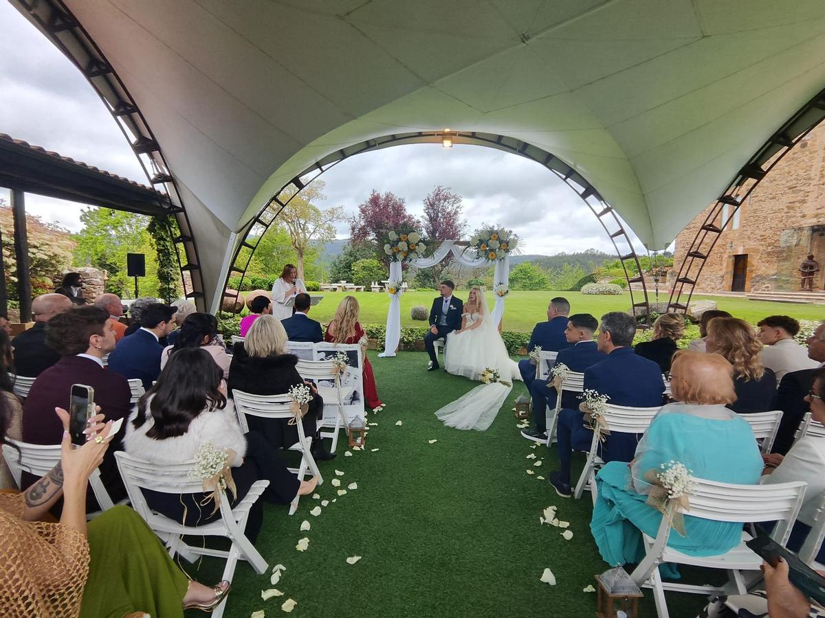 La boda de Alejandro Casal Melendi y Andrea García Cifuentes, en imágenes La boda de Alejandro Casal Melendi y Andrea García Cifuentes, en imágenes