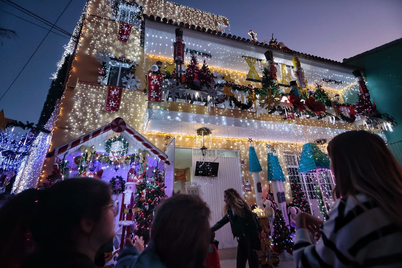 La casa más navideña de Tenerife