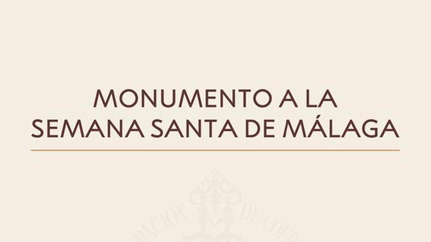 Abierto el plazo del Certamen Nacional de Escultura para el monumento de la Semana Santa de Málaga