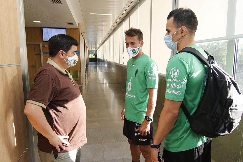 El Córdoba Futsal echa a andar con el reconocimiento médico