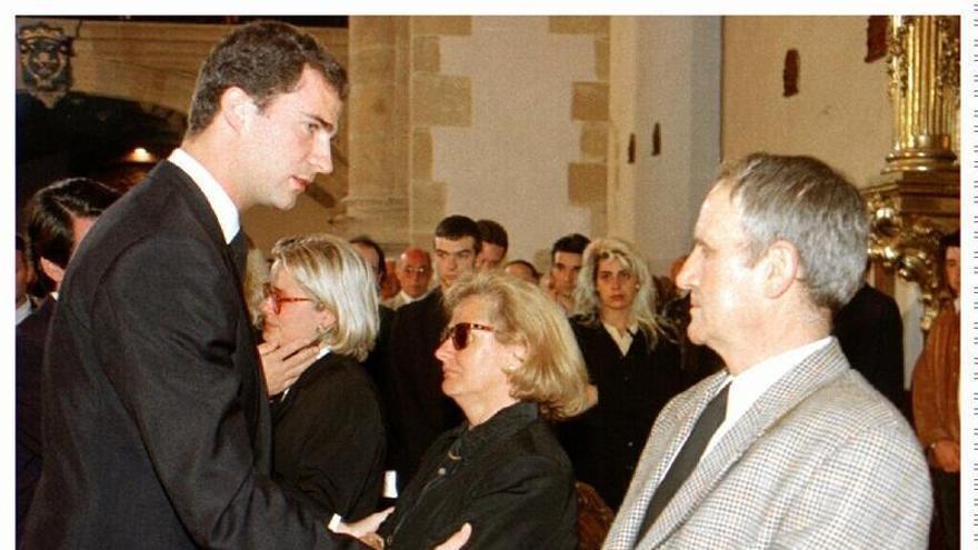 Felipe VI revive el asesinato de Miguel Ángel Blan