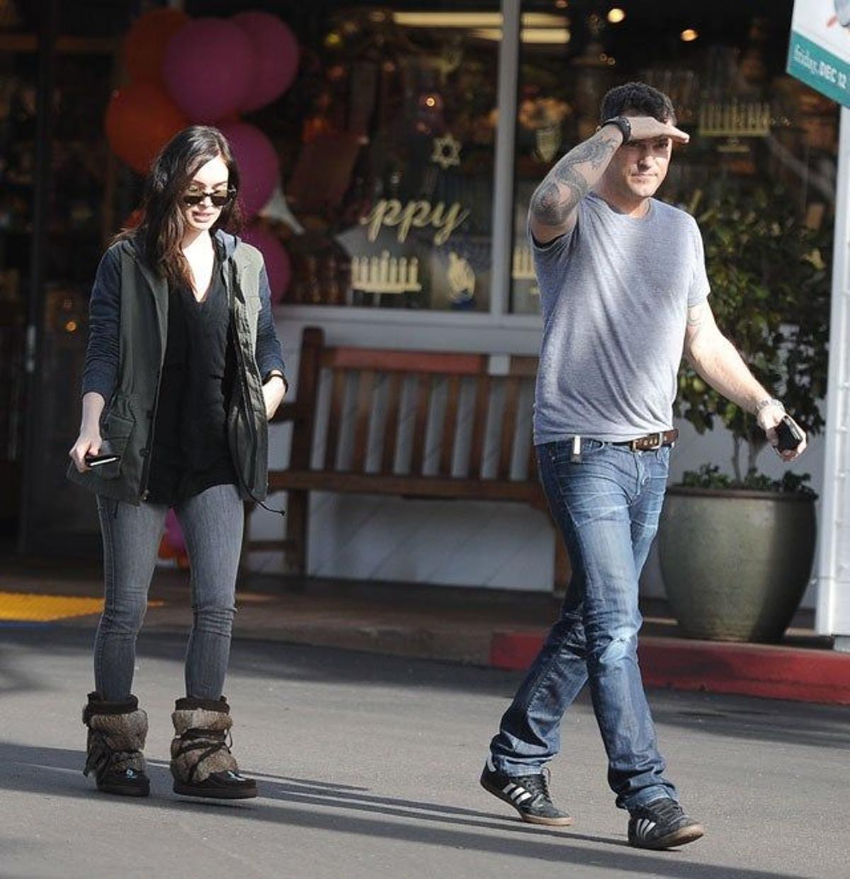 Brian Austin Green y Megan Fox se van juntos a desayunar en Beverly Hills