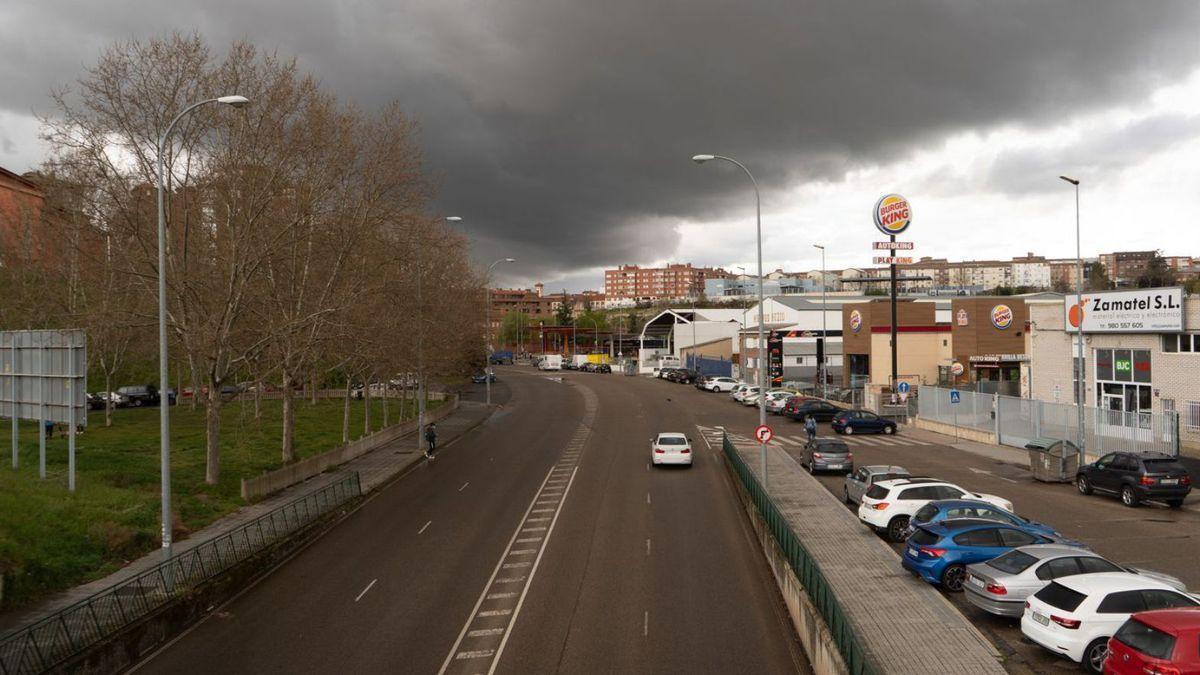 Zona de la actuación entre las calles Villalpando y avenida del Ferrocarril de Zamora